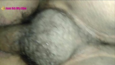 latin bbw Creampie. Cucky husband clean